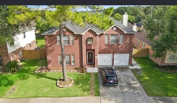 Two-Story Brick Family Home